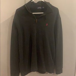 Slightly Used- Dark Grey 1/4 Sweater
